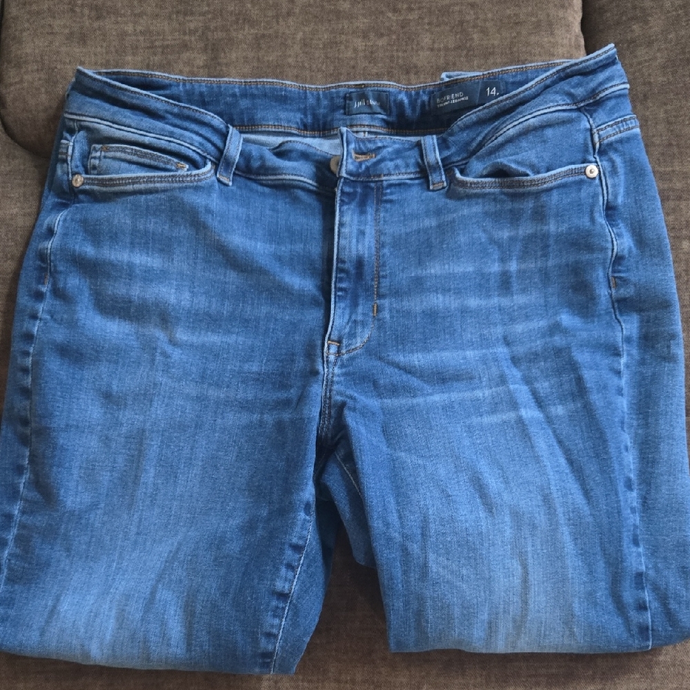 J. Jill Classic Blue Straight Leg Jeans